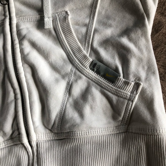 Nike white zip up hoodie - Picture 2 of 6